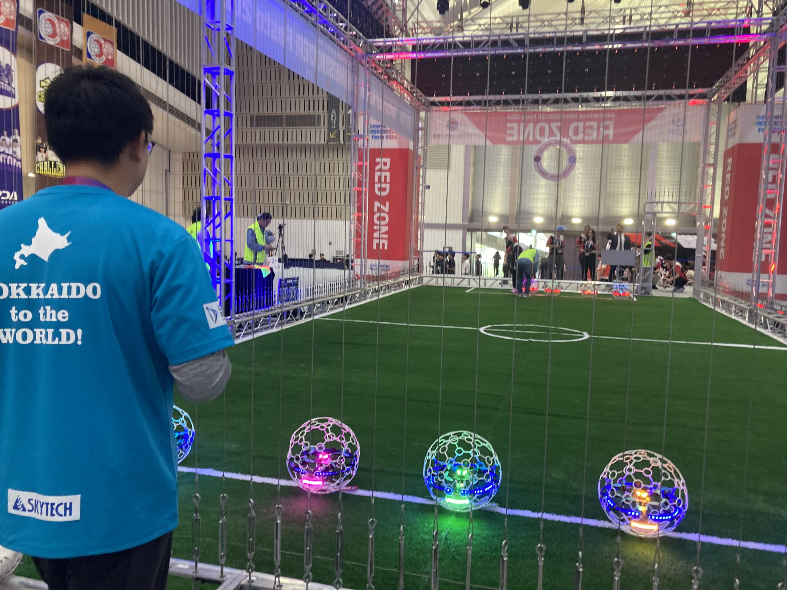 日本ドローンサッカー連盟の北海道第2支部になりました